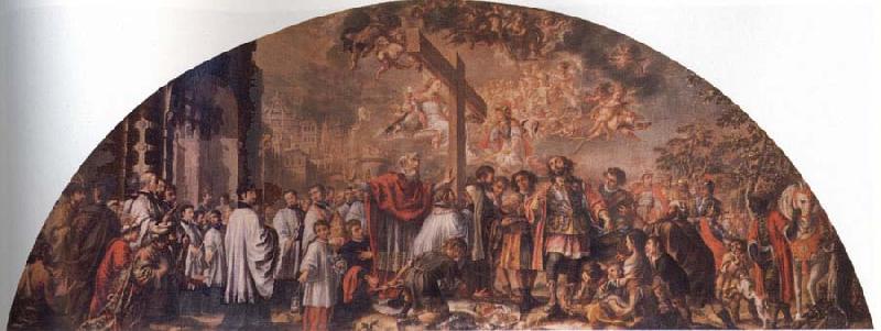 Juan de Valdes Leal Exaltation of the Cross Germany oil painting art